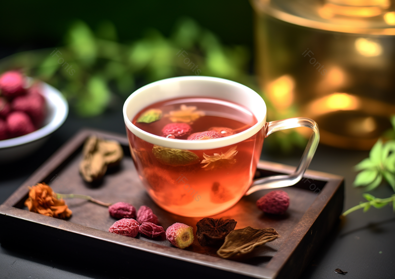 简约茶杯红枣茶玫瑰花茶古风背景图,高清,摄影图,摄影图片,图片大全,摄影图免费下载